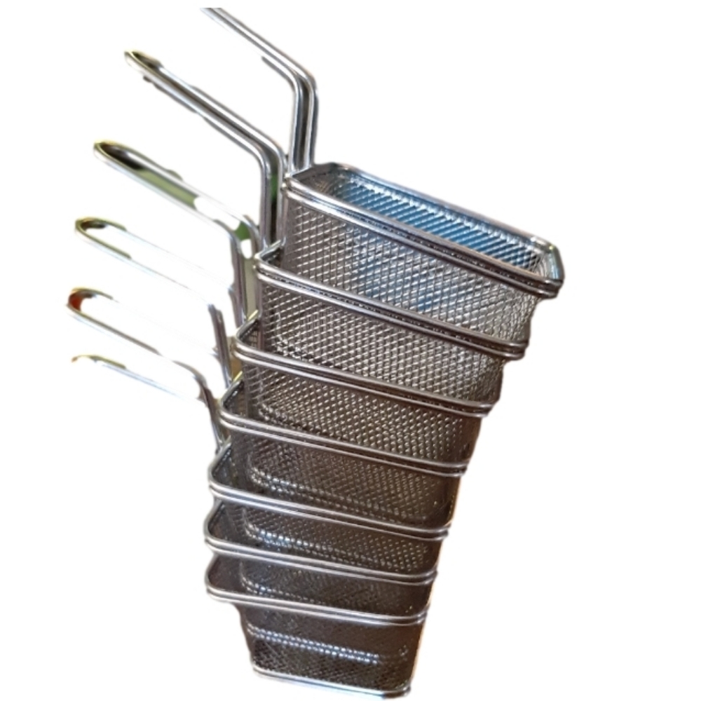 Amazing set of mini fryer baskets